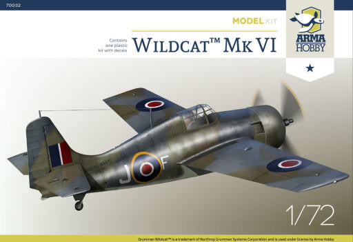 Arma Hobby 1/72 Wildcat MkVI 70032